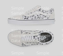 Load image into Gallery viewer, VANS | OLD SKOOL (BUTTERFLY) TRUE WHITE | BLACK